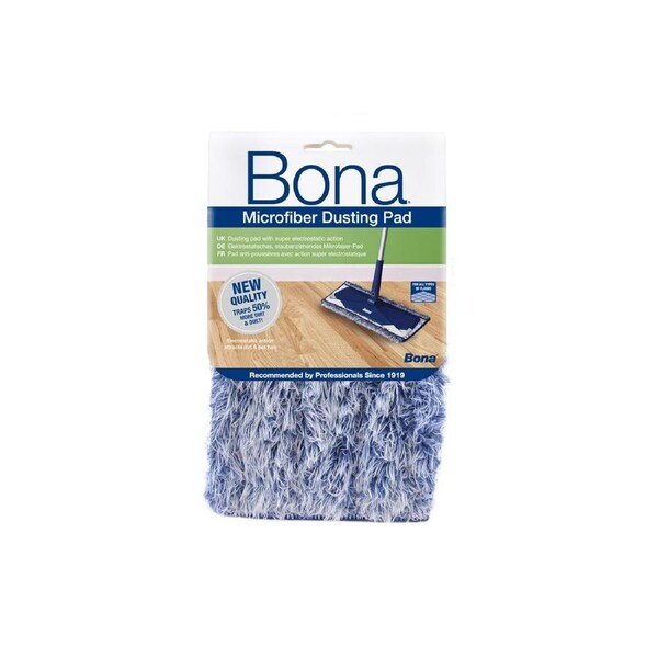 BONA MICROFIBER DUSTING PAD FOR TILE FLOOR SURFACE