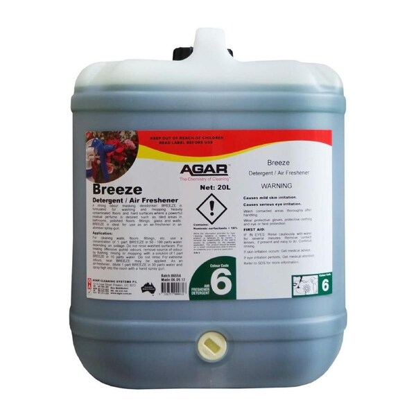 20L Agar Breeze Detergent and Air Freshener