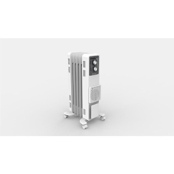 Dimplex 1.5kW Oil Column Heater with Turbo Fan - Arctic White