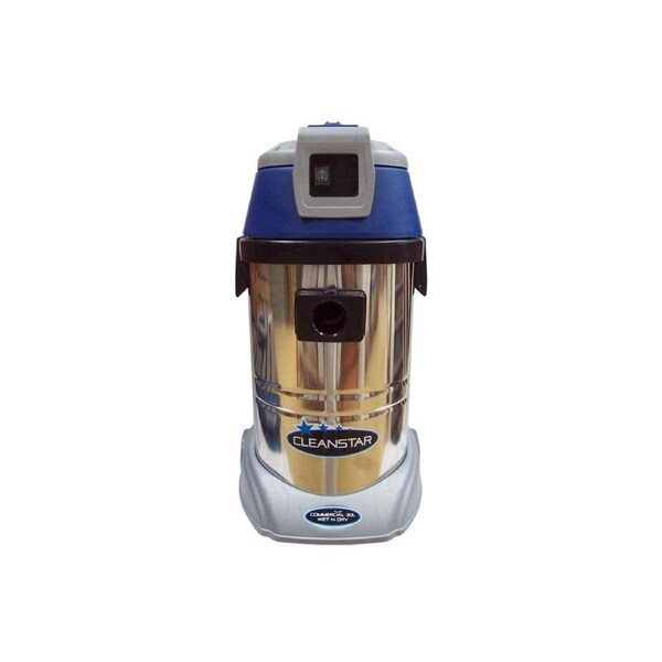Cleanstar 30L Stainless Steel Commercial Wet and Dry Vacuum Cleaner (VC30L)