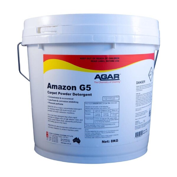 8Kg Agar carpet cleaning Powder detergent Amazon G5