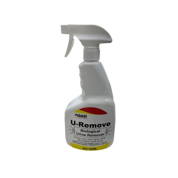 750ml U-Remove Destroys Urine Odours, Carpet Pet Stain Remover Spot Cleaner