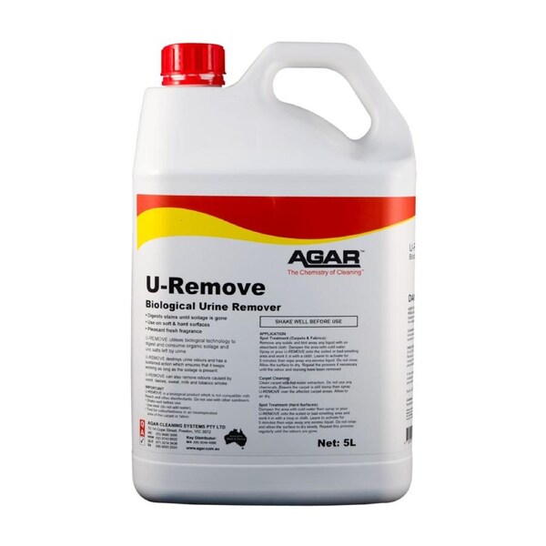 5L U-Remove Destroys Urine Odours Carpet Urine Pet Stain Remover
