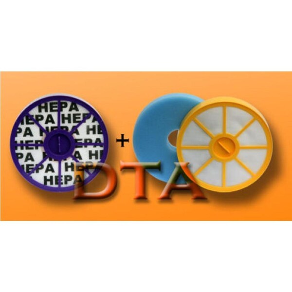 Dyson DC19 Filter Kit - 1 HEPA Filter + 1 Washable Filter