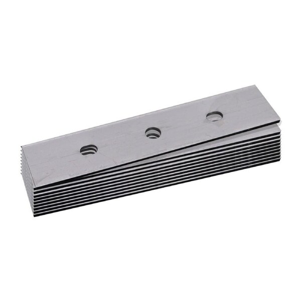 10pk Double Sided Window Scraper Replacement Blades