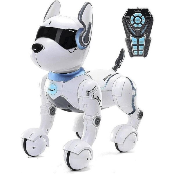 Remote Control Robot Dog Toy With Voice Control, Rc Dog Robots Toys For Kids Smart & Dancing Robo