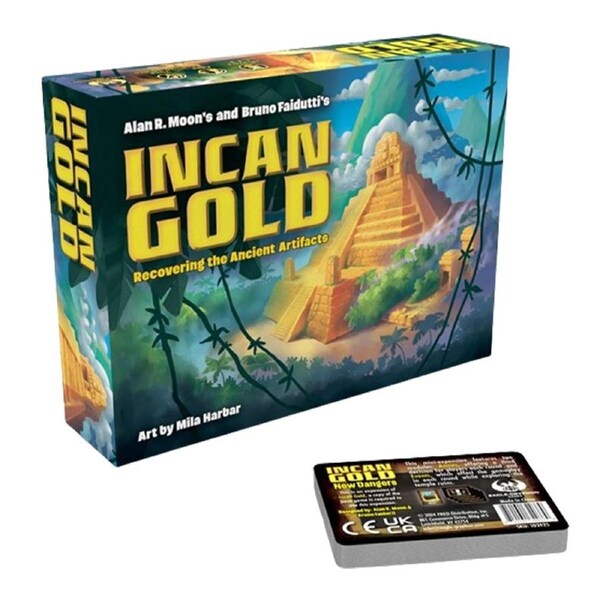 Incan Gold 2024 Edition (Inc New Dangers Expansion)