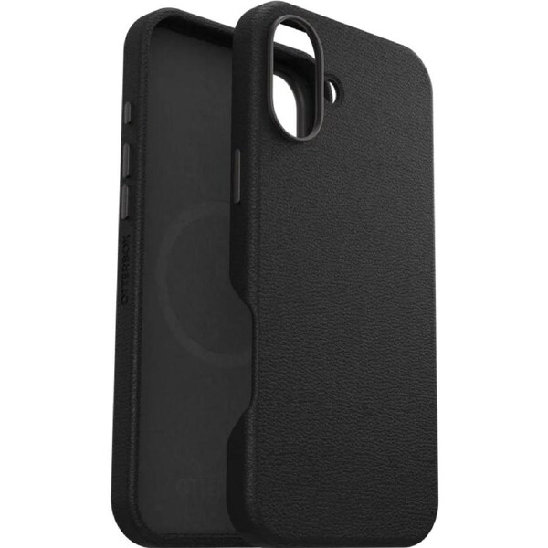OtterBox Symmetry Cactus Leather Case Phone 16 Plus - Noir Ash