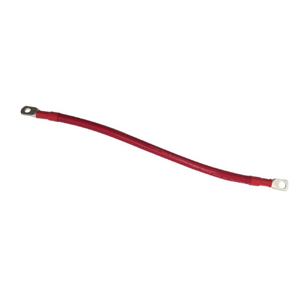 0.3m 2AWG Connector Cable Red with M8 Lug and M10 Lug Superior Corrosion Resistance Inverter Car RV Marine