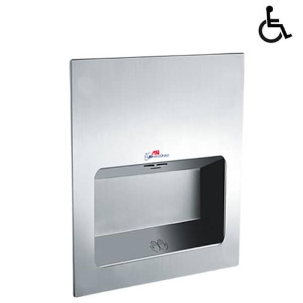 Turbo Hand Drier JD MacDonald Turbo Tuff Recessed High Speed Hand Dryer in Stainless ...