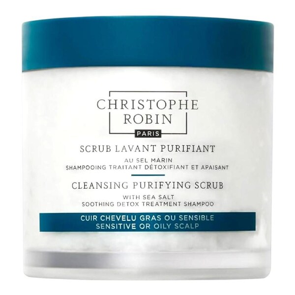 Christophe Robin Cleansing Purifying Scrub with Sea Salt 250ml 8.4 oz