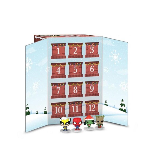 Funko Marvel 2024 12 Day Countdown Calendar With Figures