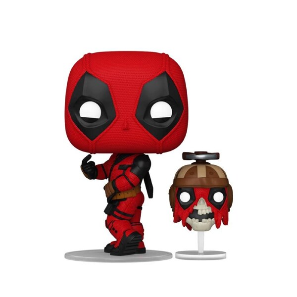 Funko Deadpool & Wolverine Deadpool With Headpool Pop! Vinyl Figure