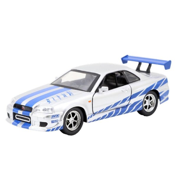 Jada 1:32 Scale Fast & Furious 2002 Nissan Skyline GTR R34 Model Car