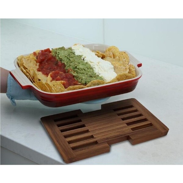 Bamboo Expandable Trivet Heat Resistant Board