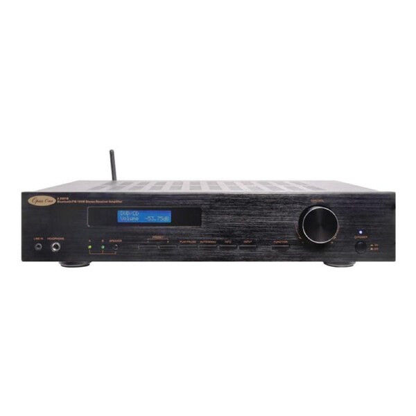 Opus One 100W Stereo FM Bluetooth Receiver Amplifier