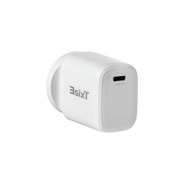 3sixT Wall Charger ANZ 20W USB-C PD - White