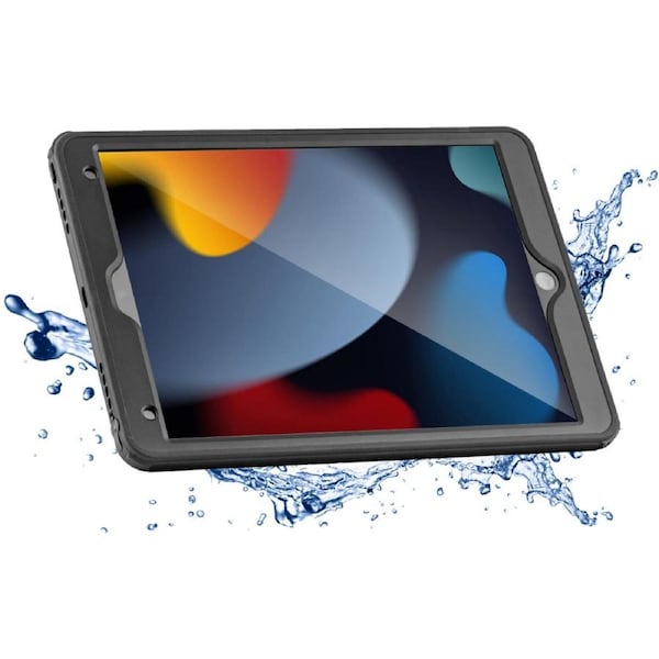 3sixT Weather All One - iPad 10.2 Gen 7/8/9 - Clear/Black