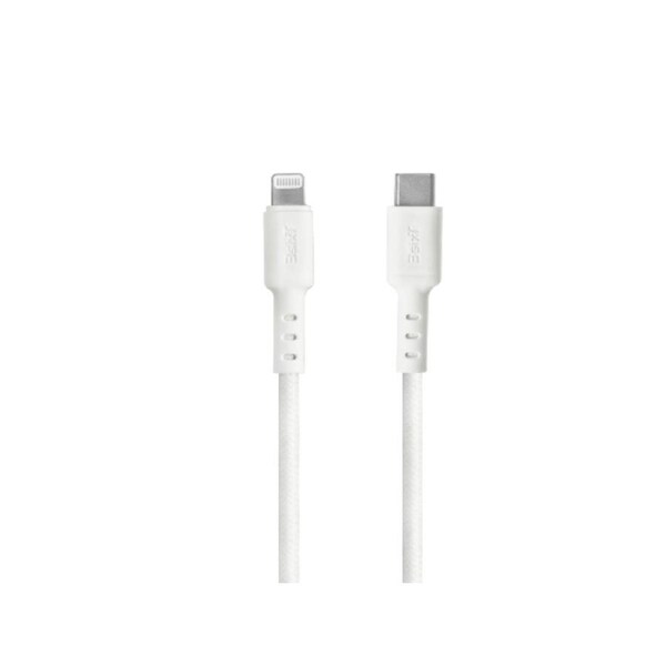 3sixT Tough USB-C to Lightning Cable 1.2m - White