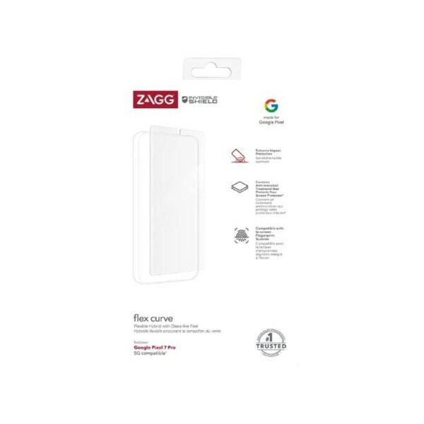 InvisibleShield Glass Fusion Curve-Google Pixel 7 Pro-Clear