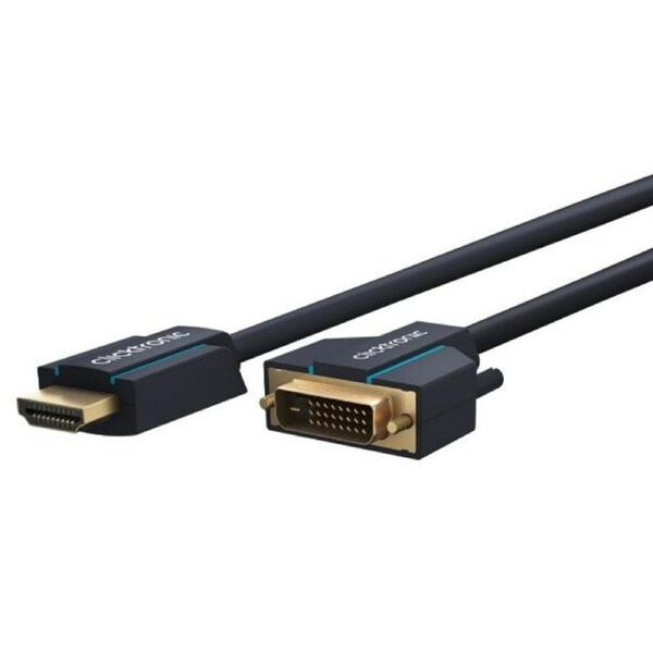 Clicktronic HDMI to DVI-D (24+1) 10m