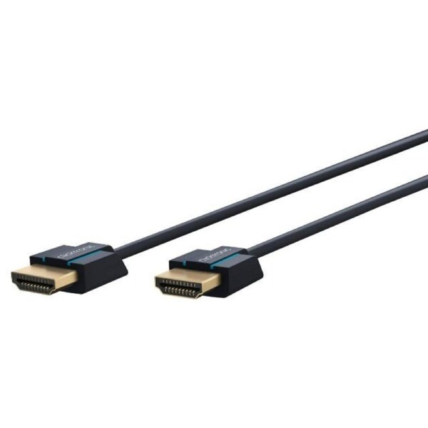Clicktronic HDMI to HDMI 2.0 (Slim) 1m