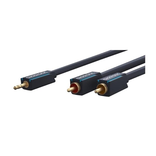 Clicktronic 3.5mm to Stereo RCA (Audio) 3m