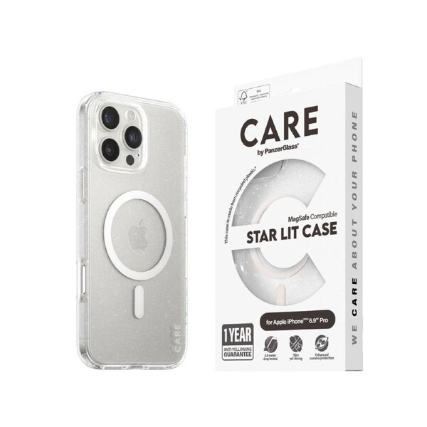 CARE by Panzer Flgship (MS)Cse -iPhone 16 Pro Max - Starlt