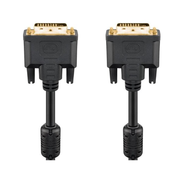 Goobay DVI-D Full HD Cable Dual Link gold-plated 15M