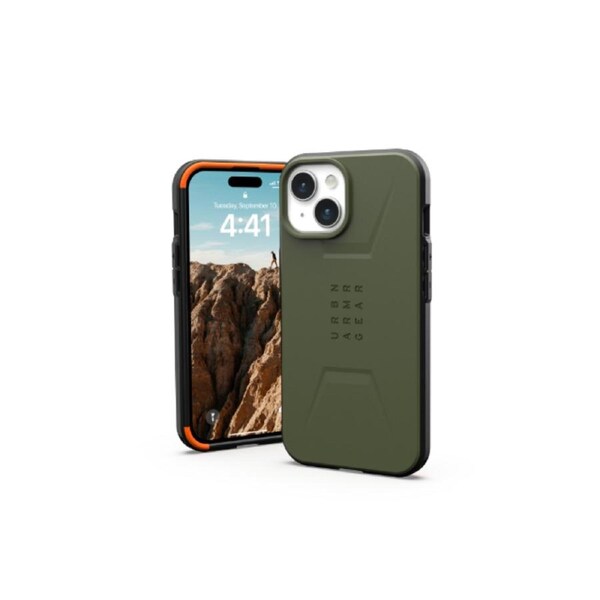 UAG Civilian Magsafe - iPhone 15 Plus - Olive Drab