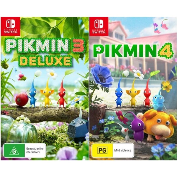 Pikmin 3 Deluxe & Pikmin 4 Bundle Nintendo Switch