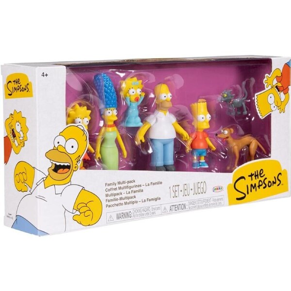 The Simpsons Family 2.5" Action Figure 7 Piece Multipack