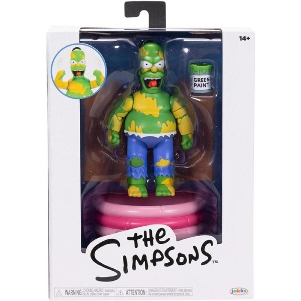 The Simpsons Furious Homer 5 Inch Premium Figure