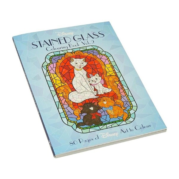 Disney - Stained Glass Vol.2 Colouring Book