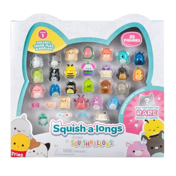 Squishmallows Squish-A-Longs 25 Pack