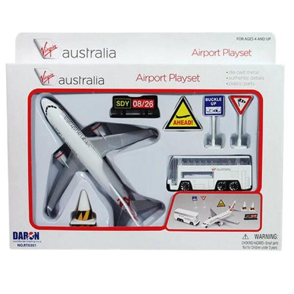 RealToy Virgin Australia Airport Playset