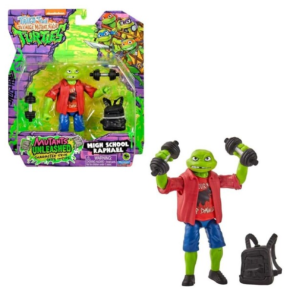 Tales of the Teenage Mutant Ninja Turtles Mutants Unleashed High School Raphael