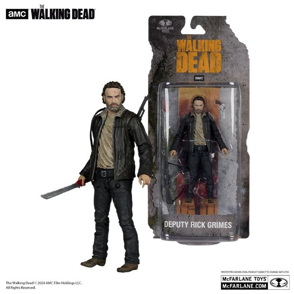 McFarlane The Walking Dead Deputy Rick Grimes 5 inch Figure