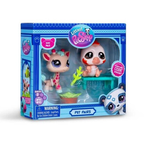Littlest Pet Shop Pet Pairs Series 2 Zoo Pals 2 Pack Figures