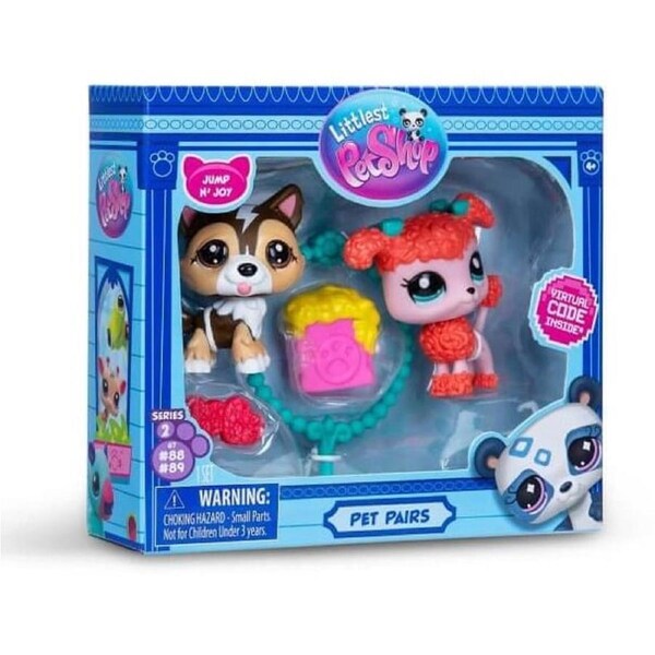 Littlest Pet Shop Pet Pairs Series 2 Jump N Joy 2 Pack Figures