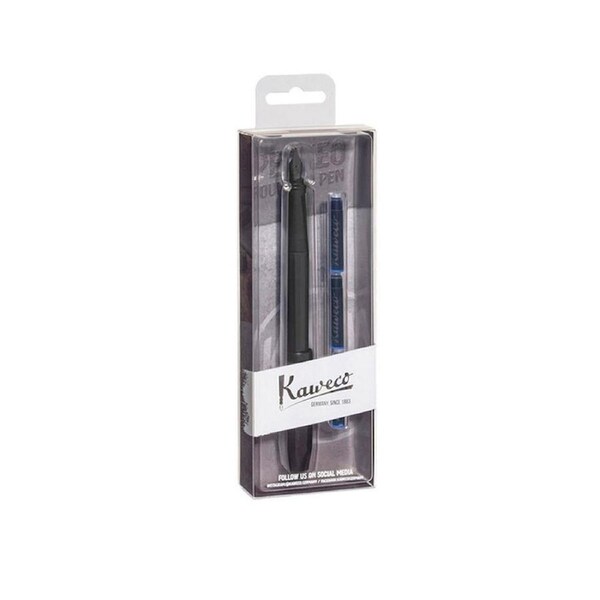 Kaweco Perkeo Fountain Pen Pack All Black Medium