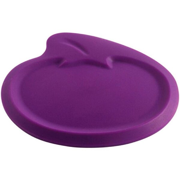 Mastrad of Paris Silicone Bowl Scraper / Spoon Rest in Purple