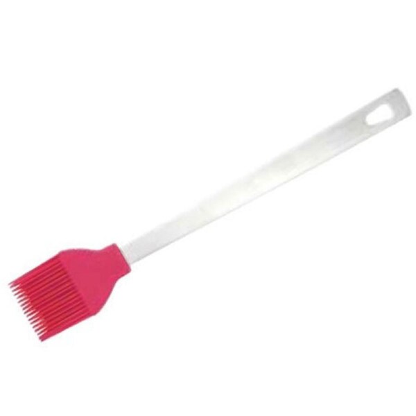 Mastrad of Paris 26cm Silicone Basting Brush with Stainless Handle in Red