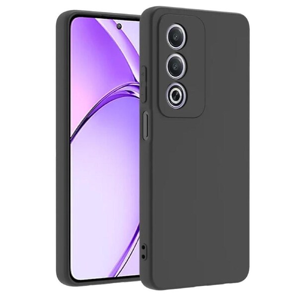 OPPO A80 5G Ultra Slim Black Premium TPU Gel Back Case by MEZON – Shock Absorption (OPPO A80 5G, Gel Black) – FREE EXPRESS
