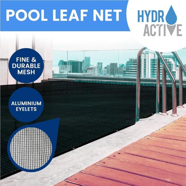Hydroactive Swimming Pool Net Leaf Cover 5m x 12m