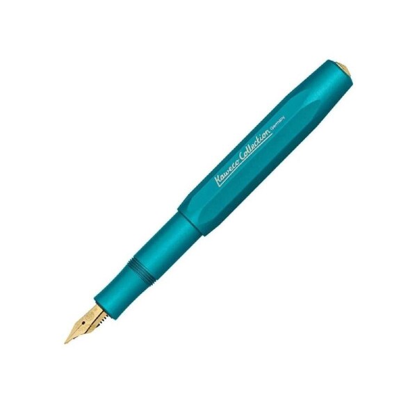 Kaweco AL Sport Fountain Pen Medium Iguana Blue