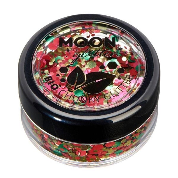 Christmas Masquerade Mystic Chunky Biodegradable Body Glitter 3g