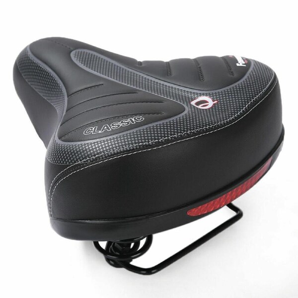 Bicycle Saddle Bike Extra Comfort Soft Cushion Cover Padded Sporty Pad 27*23cm