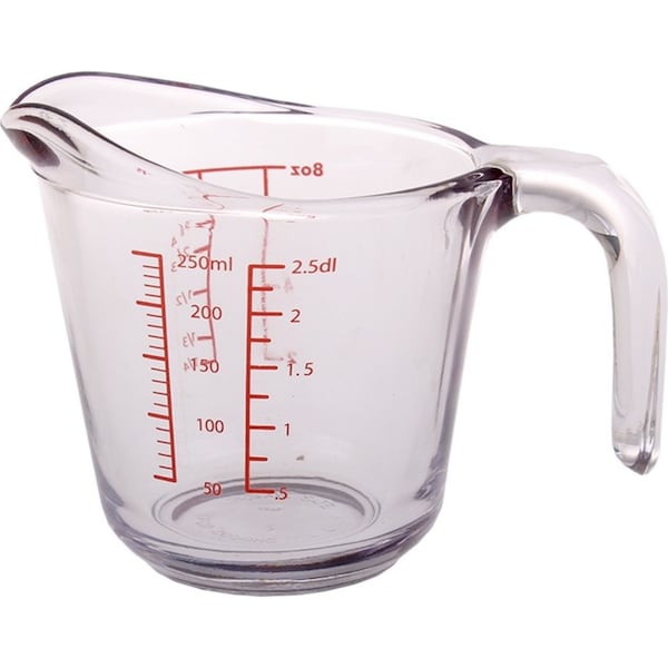 Kitchen Classics Glass Measure Jug 1 Cup/250ml Kitchen Cookware Accesories