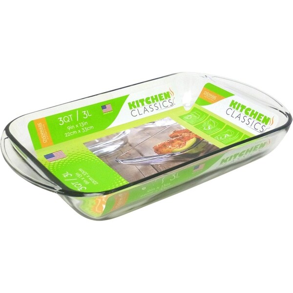 Kitchen Classics Baking Dish 3L Kitchen Cookware/Bakeware Accessory 22x33cm